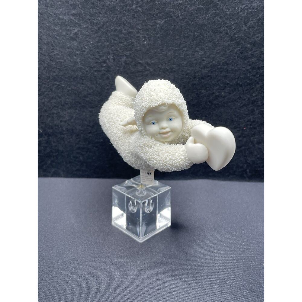 Vintage 1999 Dept 56 "Falling For You" Snowbabies in Original Box. - Picture 2 of 7